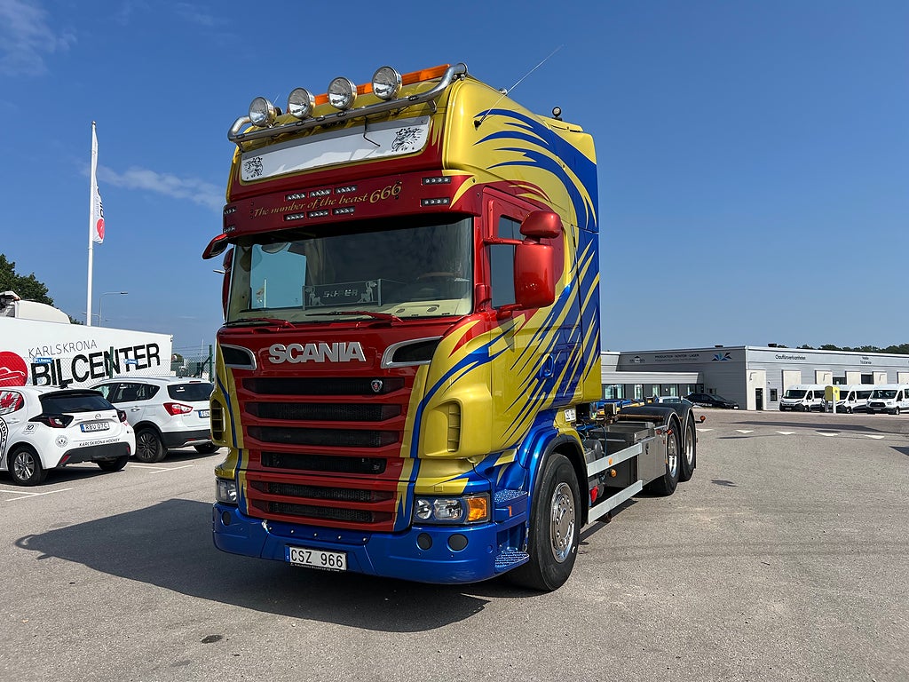 Scania R560 V8 6x4 Tandem, Lastväxlare