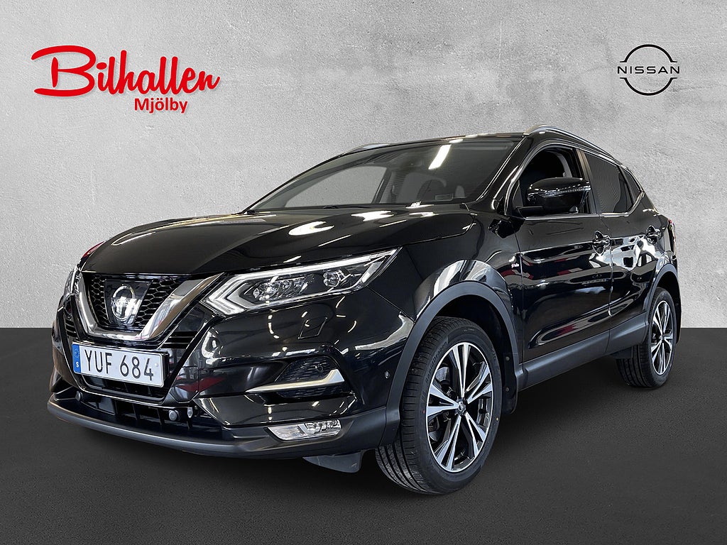 Nissan Qashqai Dig-T115 MY18 Tekna 2WD 6M/T Dragkrok Motorvärmare