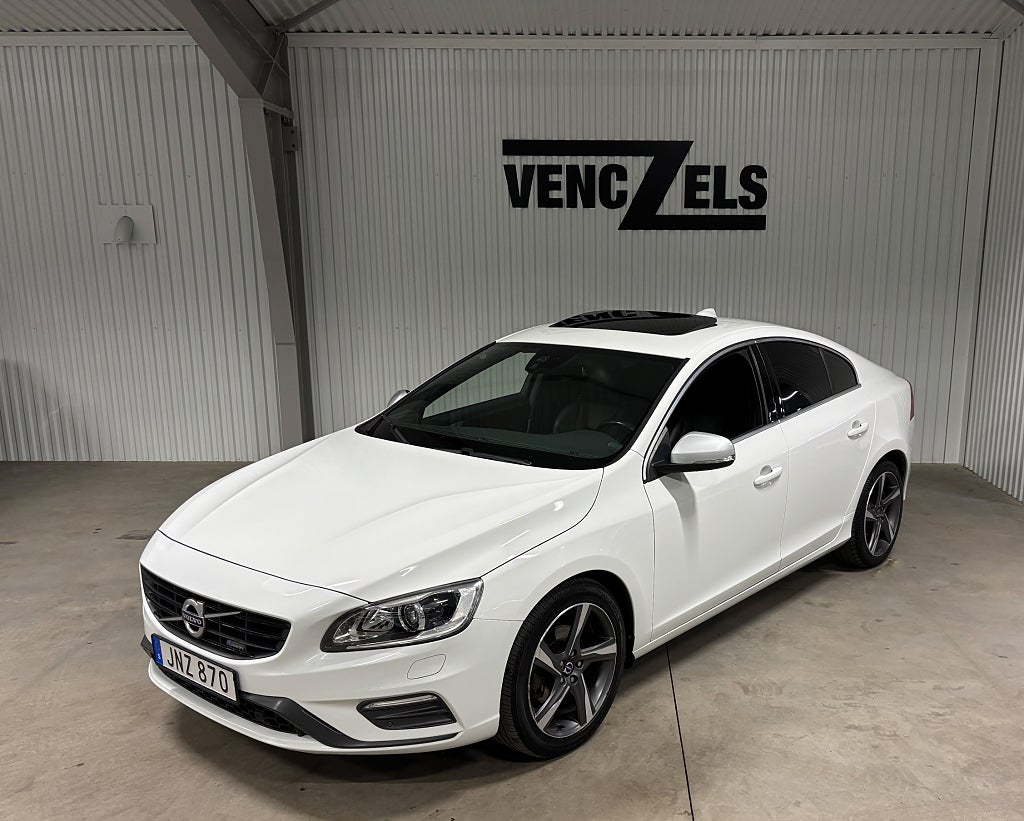 Volvo S60 T3 R-Design Taklucka Värmare GPS