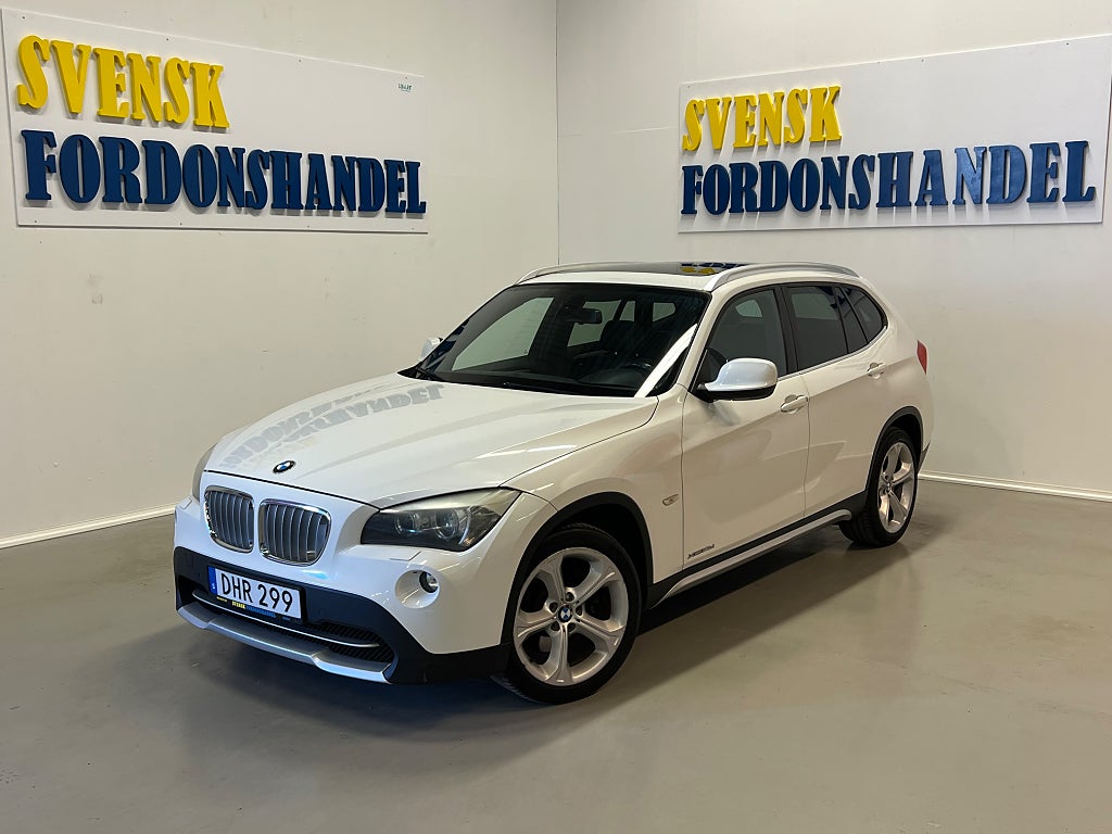 BMW X1 xDrive23d Automat Panorama Dragkrok Skinn Euro 5