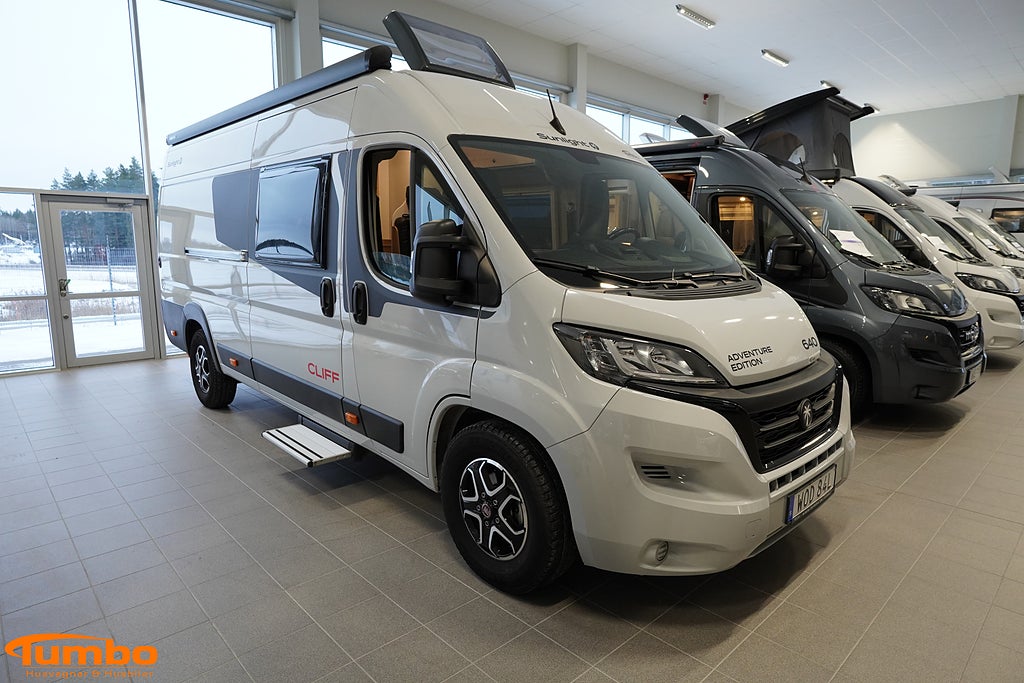 Sunlight Cliff 640, Automat, Litiumbatteri, Solcell