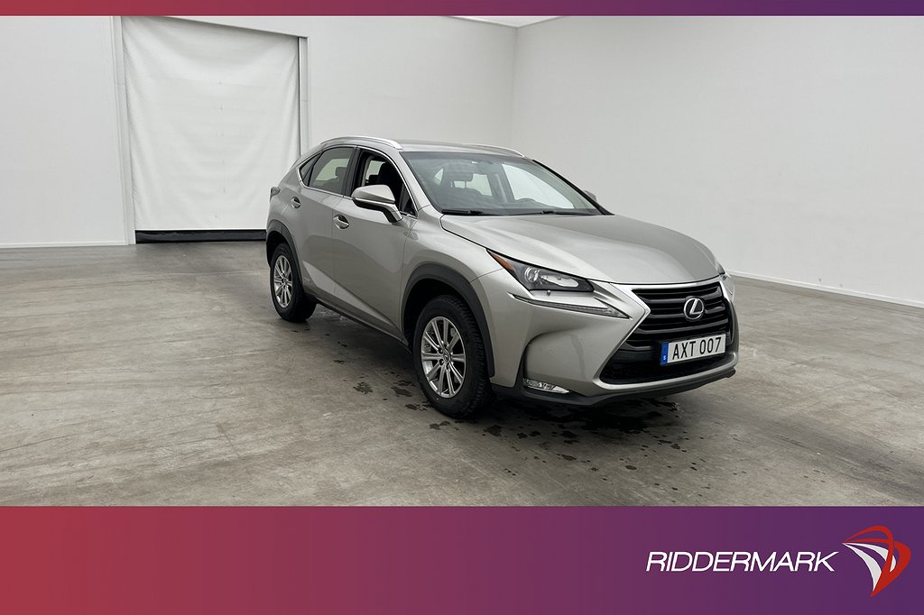 Lexus NX 300h 2.5 AWD 197hk Kamera Skinn Keyless Drag