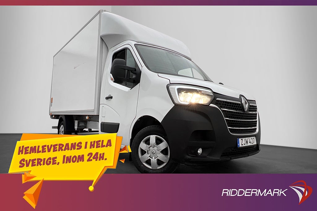 Renault master 2.3dCi Bakgavellyft Värmare 3-Sits Navi Moms