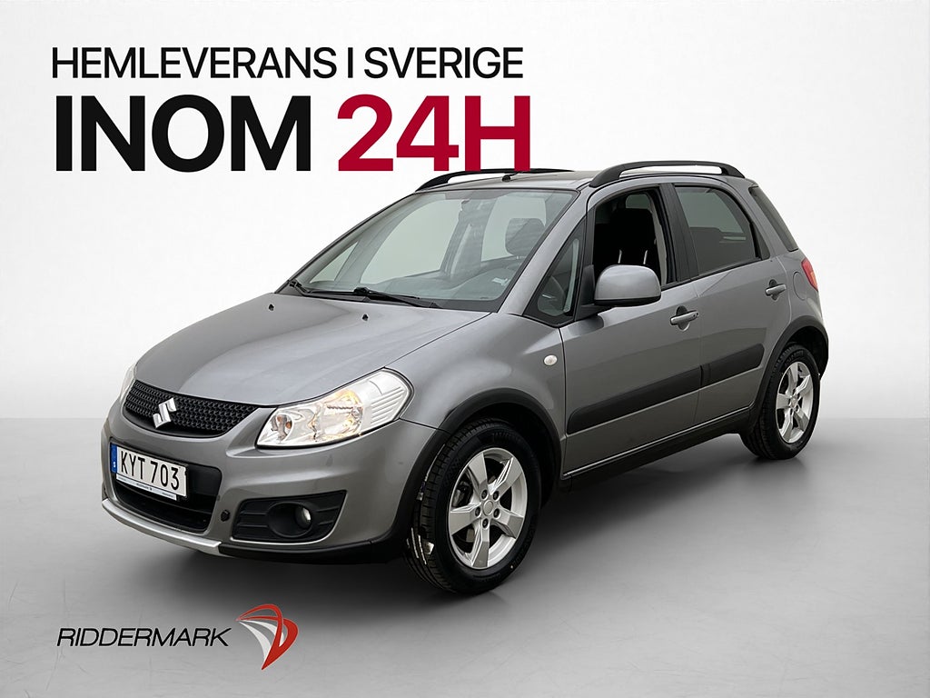 Suzuki SX4 1.6 DOHC 16V VVT 120hk Två-Brukare Motorvärmare