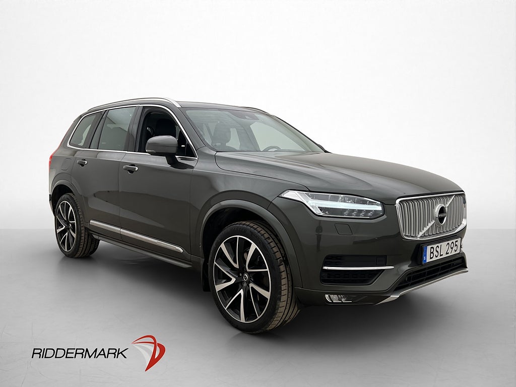 Volvo XC90 D4 AWD Inscription 7-Sits VOC Kamera Drag Skinn