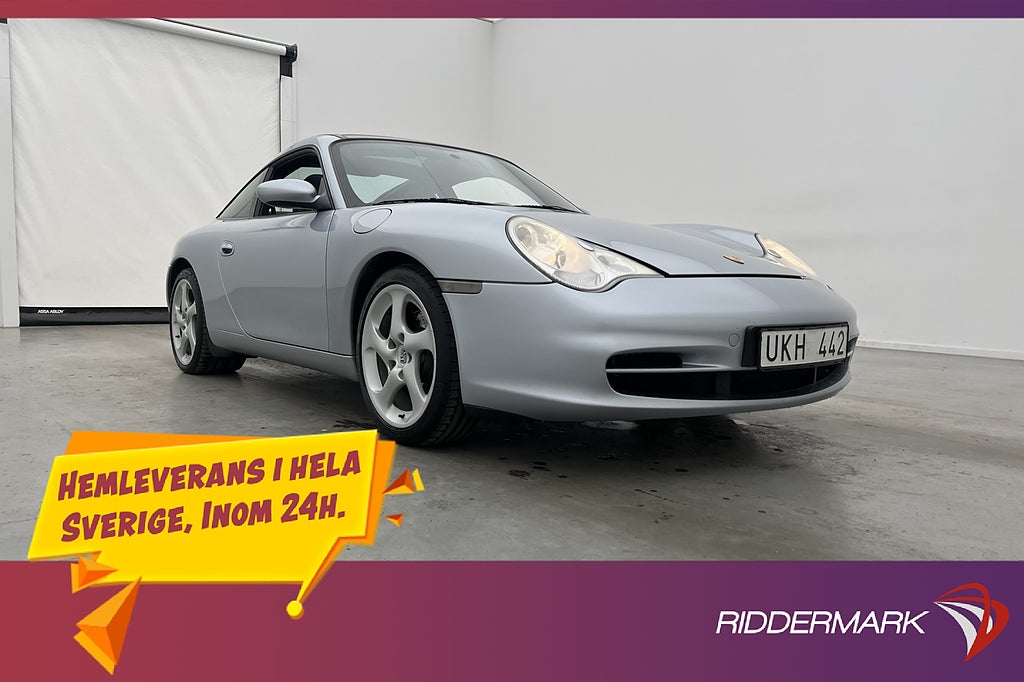 Porsche 911 Targa 320hk Kolfiber Panorama BOSE Skinnklädsel