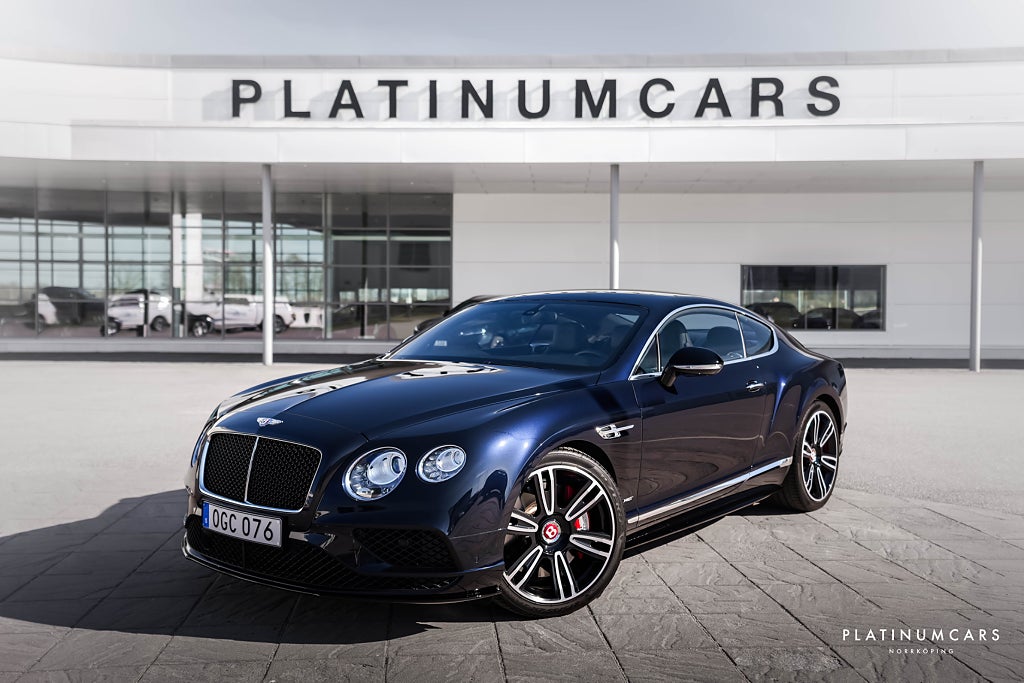 Bentley Continental GT V8 S 4.0 V8 528hk / Sv.såld / Mulliner
