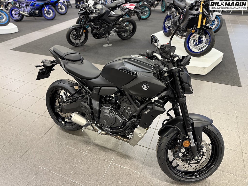 Yamaha MT-07 Tech Black - *Leveransklar*