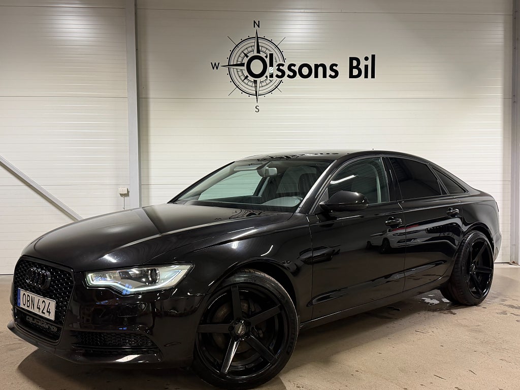 Audi A6 Sedan 3.0 TDI V6 Quattro Aut GPS Läder Keyless 204hk