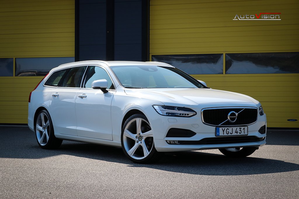 Volvo V90 D4 190hk Advanced Edi | SKINN | KAMERA | DRAG | 19