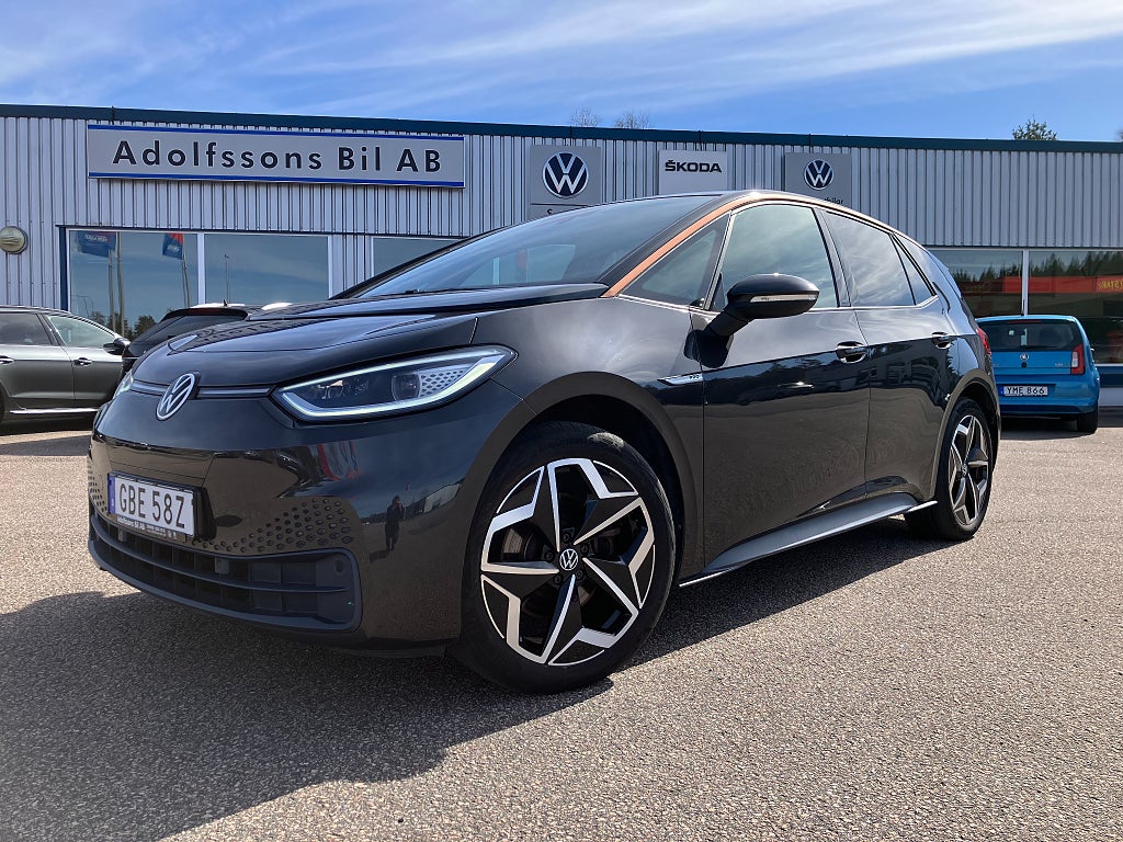 Volkswagen ID.3 Pro Performance 204hk 58kWh (Matrix/Navi/Designpaket/