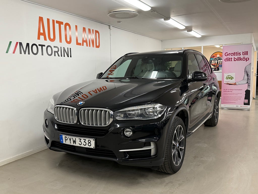 BMW X5 xDrive40d Pano Kamera HuD Drag D-Värmar 7-Sits 313hk