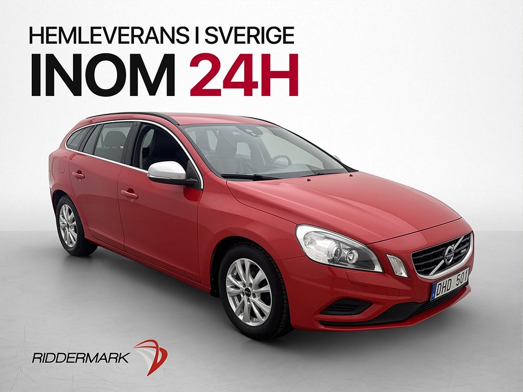 Volvo V60 D4 163hk R-Design Skinn Värmare 2 Brukare