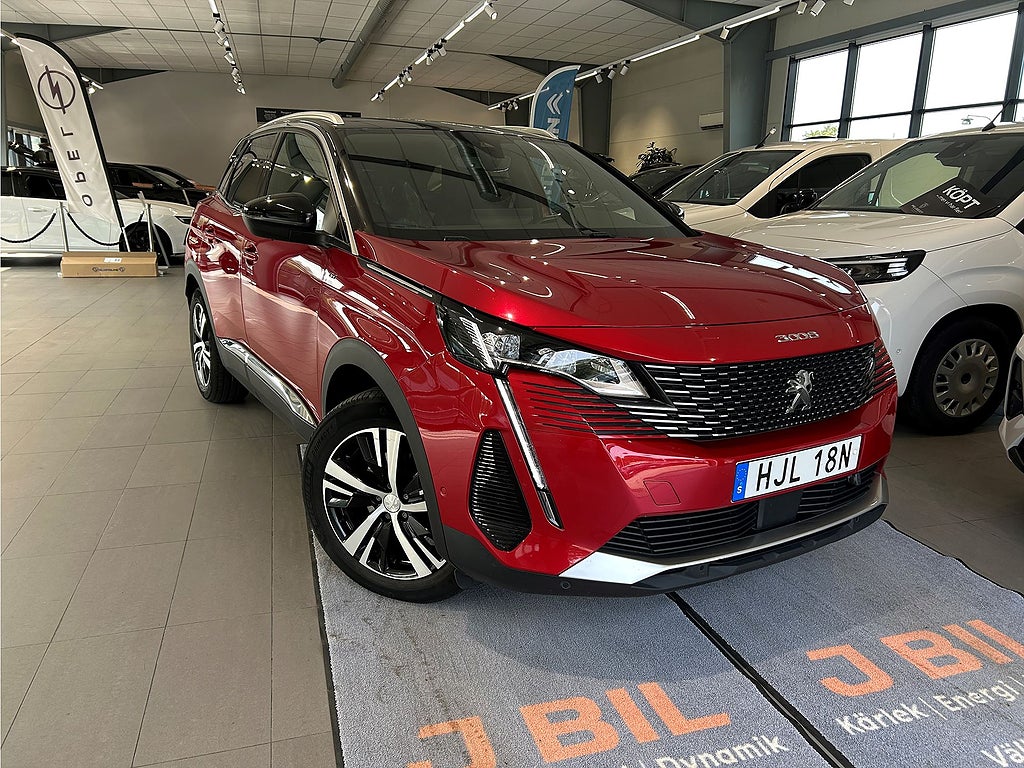 Peugeot 3008 GT 1.2 PT 130hk Aut - B-KAMERA,CARPLAY,NAV