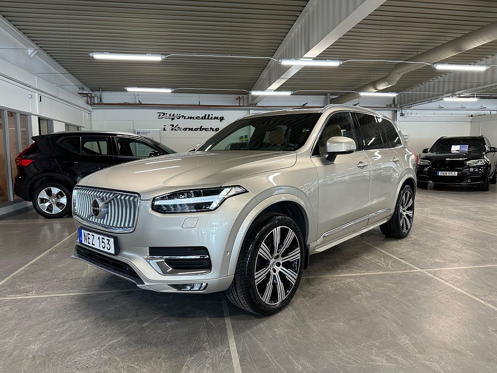 Volvo XC90 D4 AWD Inscription Panorama HUD Kyldastolar Drag 7-Sits