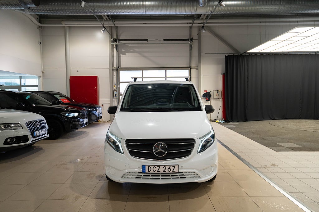 Mercedes-Benz Vito 116 CDI 4x4 LÅNG L3 D-VÄRMARE KAMERA DRAG MOMS 1-ÄGARE