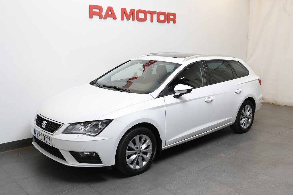 Seat Leon ST 1,2 TSI 110hk Style Kombi Panorama Kamera Drag 2018