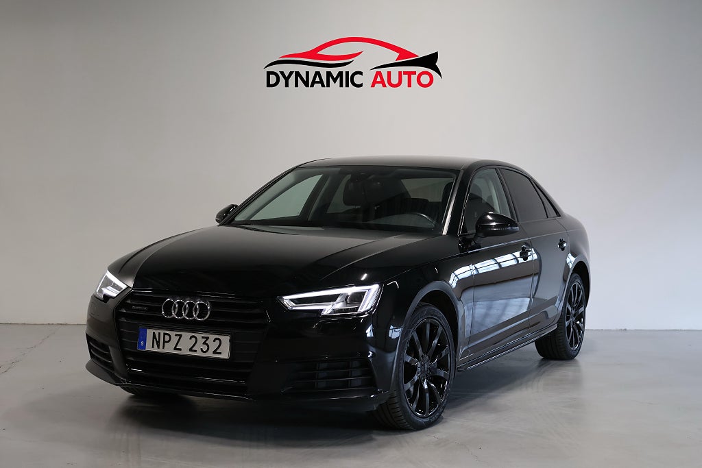 Audi A4 Sedan 2.0 TDI Quattro-Black optik-Matrix-190HK