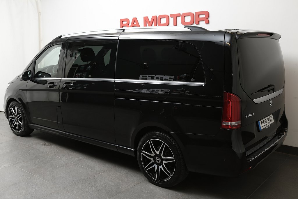 Mercedes-Benz V 300d 3.2t 2.0 9G-Tronic AMG-paket 8-sitsig 2020