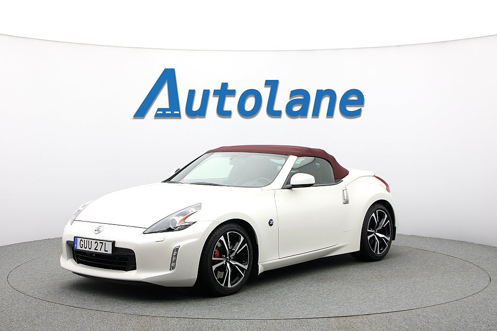 Nissan 370 Z V6 Roadster, SV-Såld, BOSE®, Kamera, Bordaux 328hk
