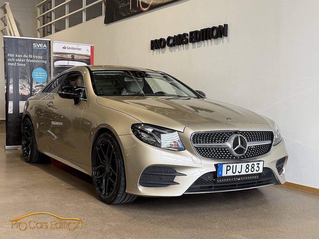 Mercedes-Benz E 400 4MATIC Coupé | 333hk AMG | Burmester | Massage
