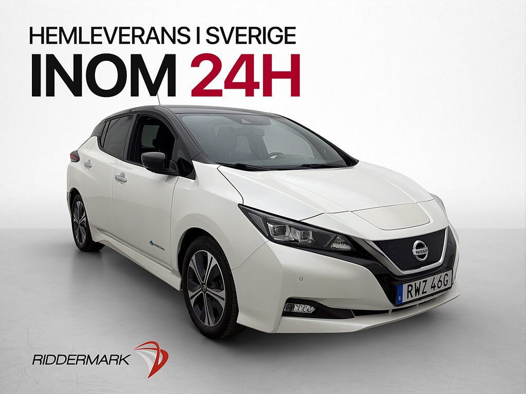 Nissan Leaf 150hk N-Connecta 360° Navi CarPlay Döda-Vinkel