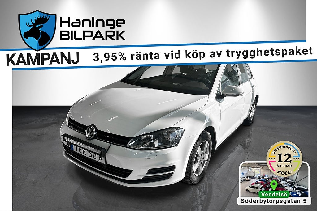 Volkswagen Golf 1.2 TSI Euro 6 /DRAGKROK /B-KAMERA /SUPERDEAL fr3,95%