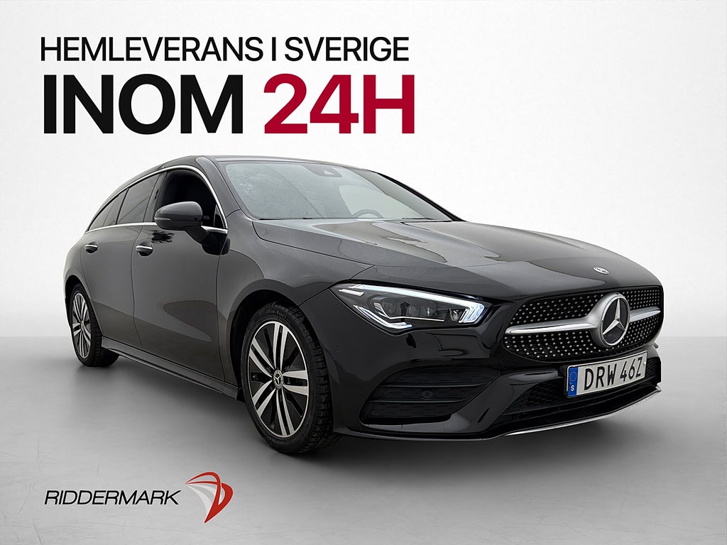 Mercedes-Benz CLA 200 d AMG 4M Värmare Wide Navi Kamera Drag