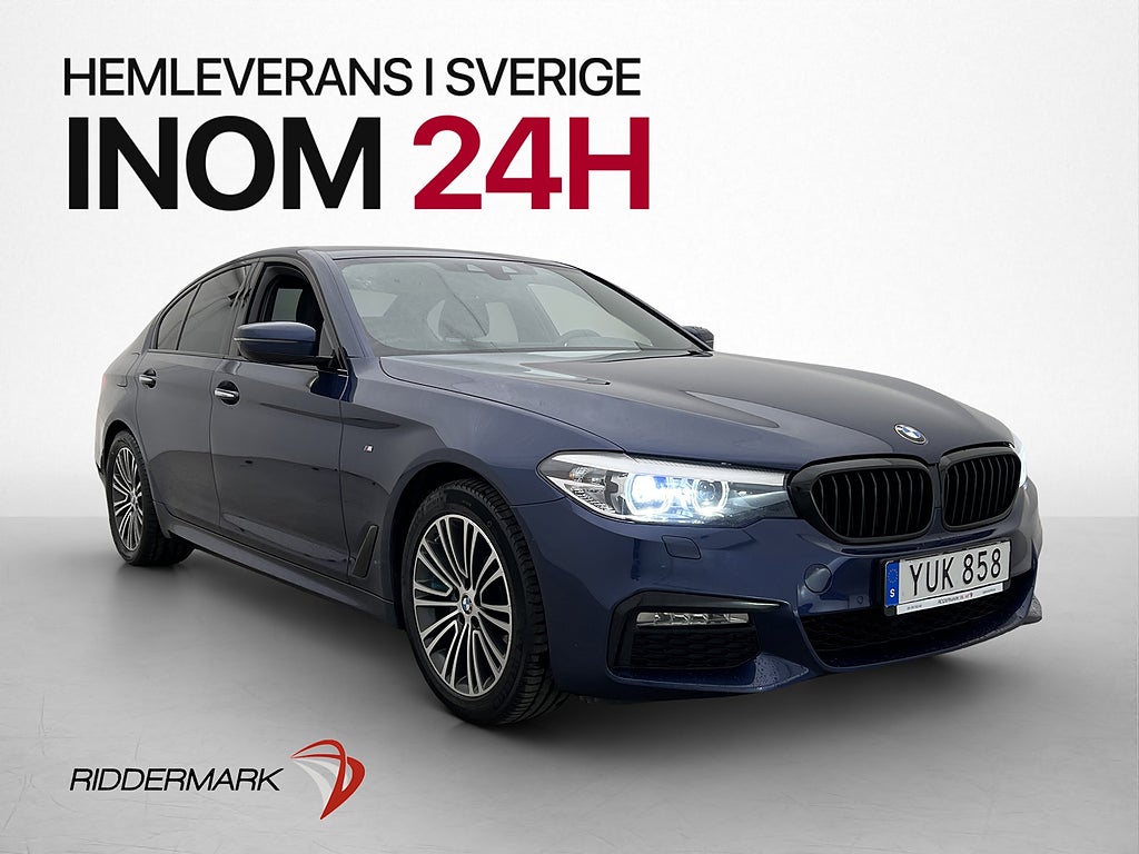 BMW 520 d xDrive Sedan M Sport Drag Kamera HiFi Rattvärme