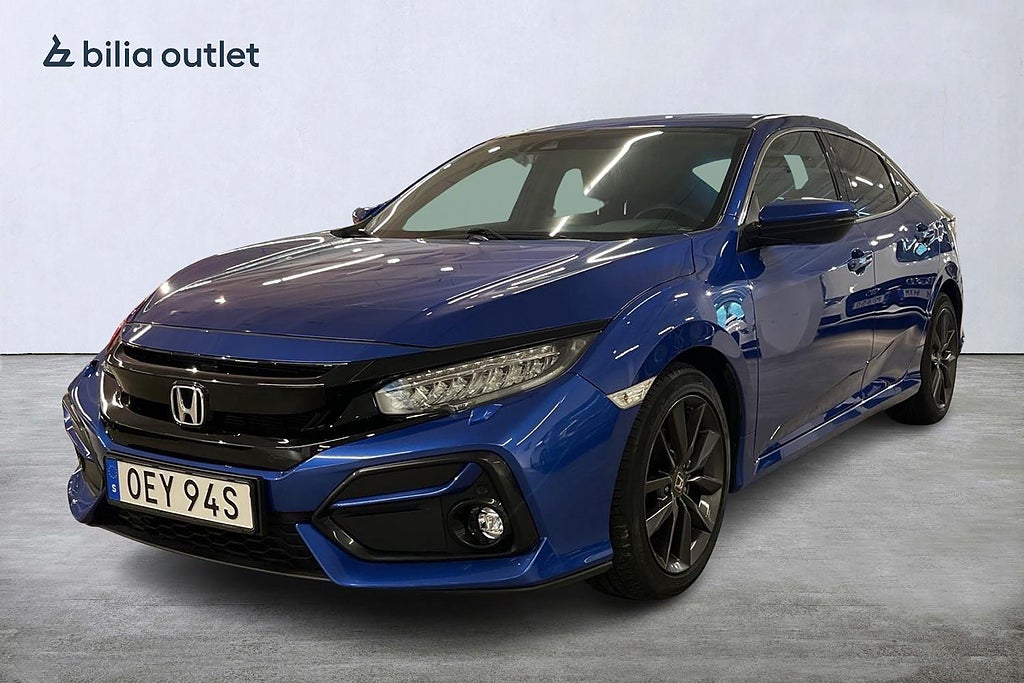Honda Civic 5-dörrar 1.0 CVT Elegance / Navi / Backkamera 