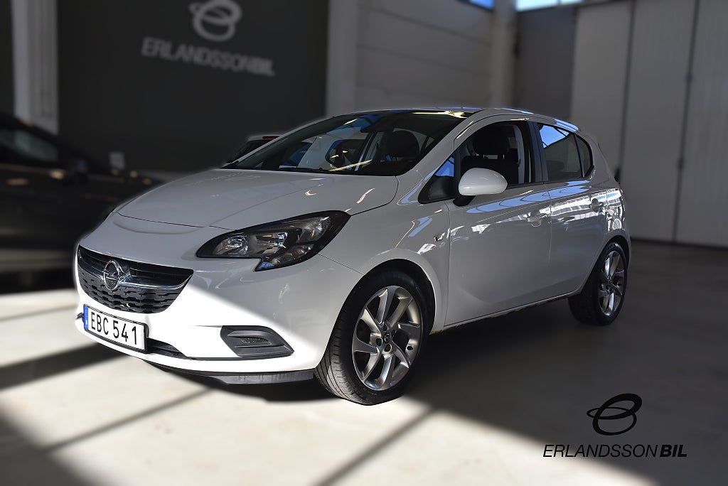 Opel Corsa 5-dörrar 1.4 Enjoy Euro 6 NYSERVAD DRAGKROK P-SENSORER