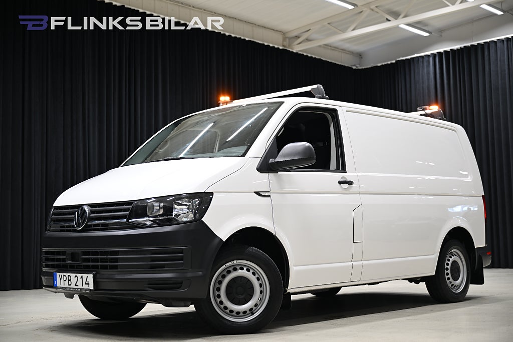 Volkswagen Transporter DSG 150HK Servicebil|Inredd|Lågmil|Drag|Värmare|SeUtr!