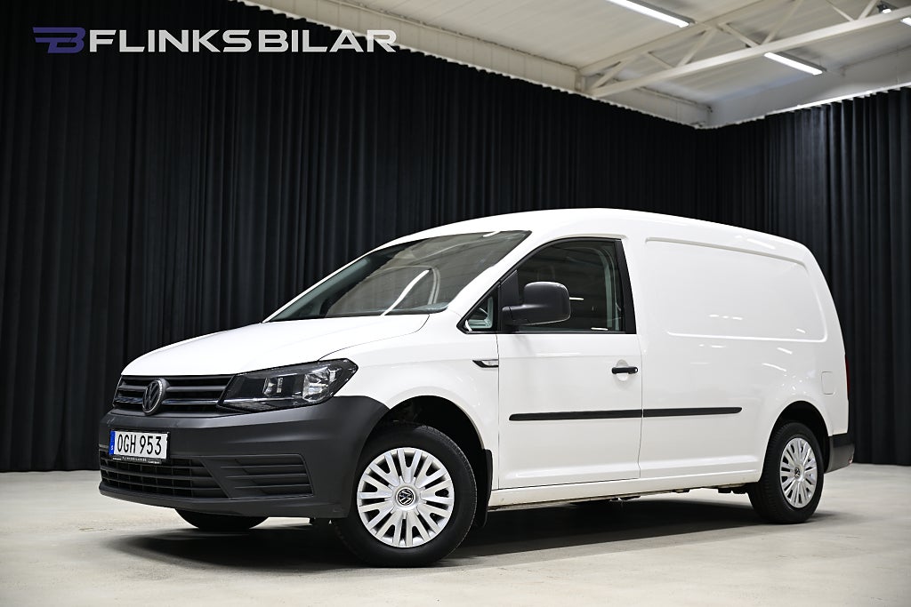 Volkswagen Caddy Maxi DSG 102HK Inredd|Drag|D-Värmare|PDC|EnÄgare|M-Värmare