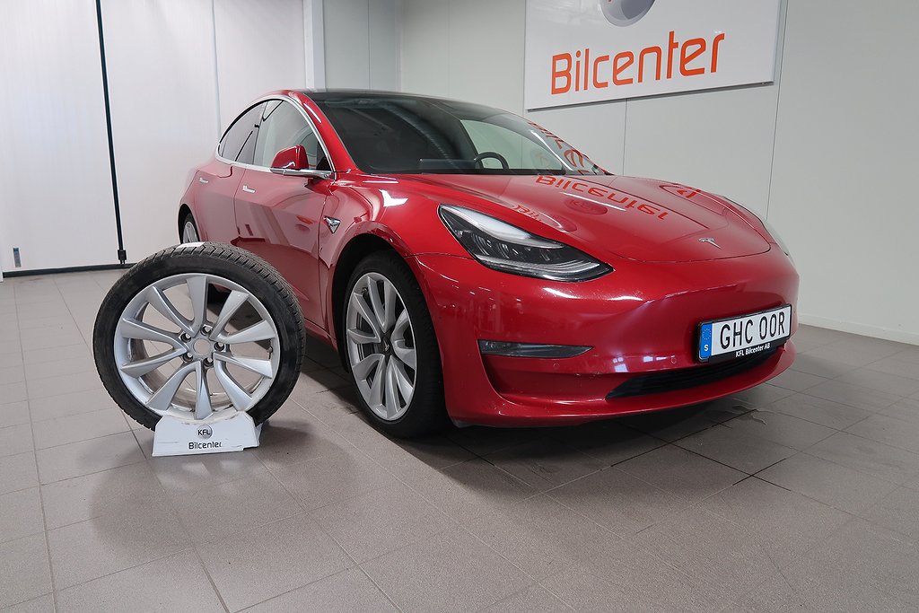 Tesla Model 3 Long Range AWD Pano-Kamera-Stiletto-Skinn-SoV