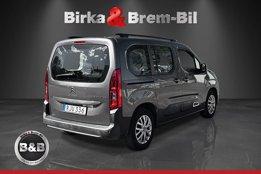 Citroen Berlingo 1.2 PureTech 110 drag+värmare kamera