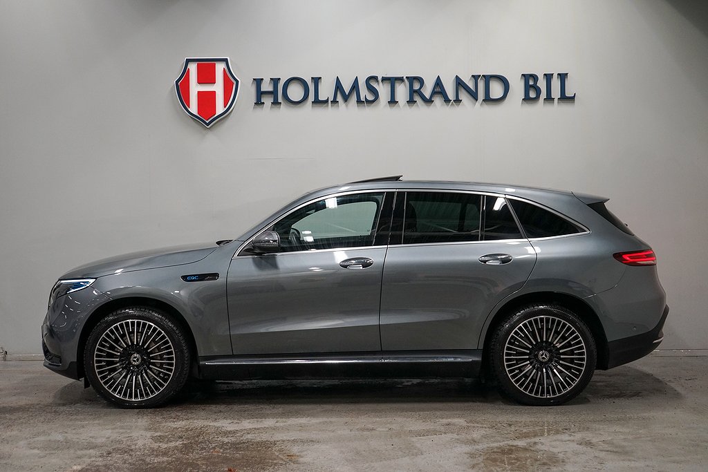 Mercedes-Benz EQC 400 4M 408hk AMG Taklucka Drag Värmare 