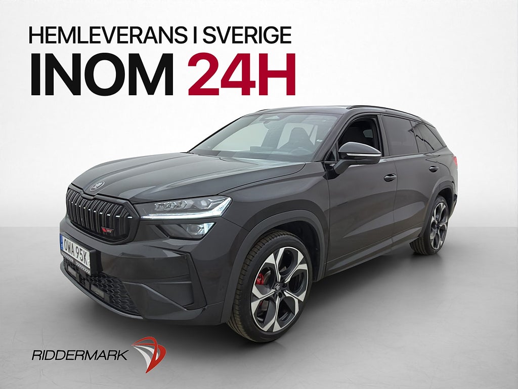 Skoda Kodiaq RS 2.0 TSI 4x4 265hk Pano Cockpit Värmare HUD