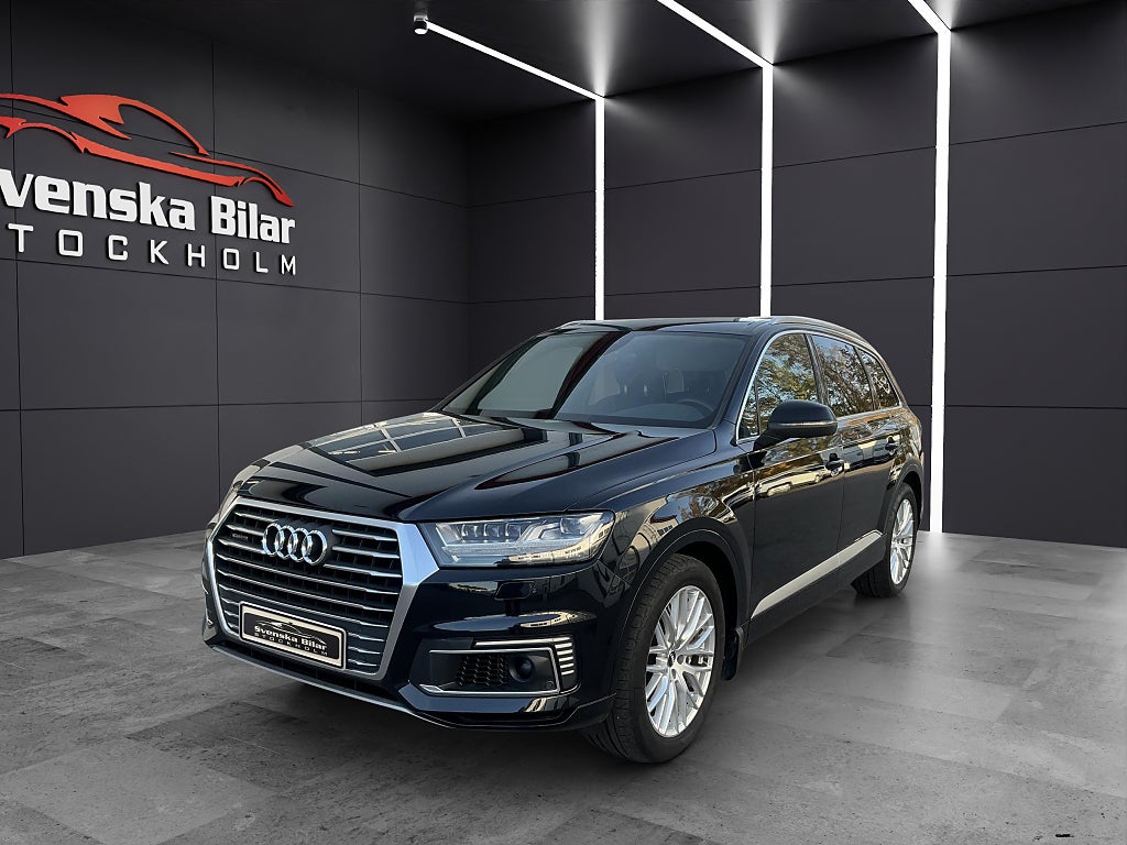 Audi Q7 e-Tron 3.0 TDI Quattro/PANO/COCKPIT/DRAGKROK/LUFTFJÄDRING/MATRIX