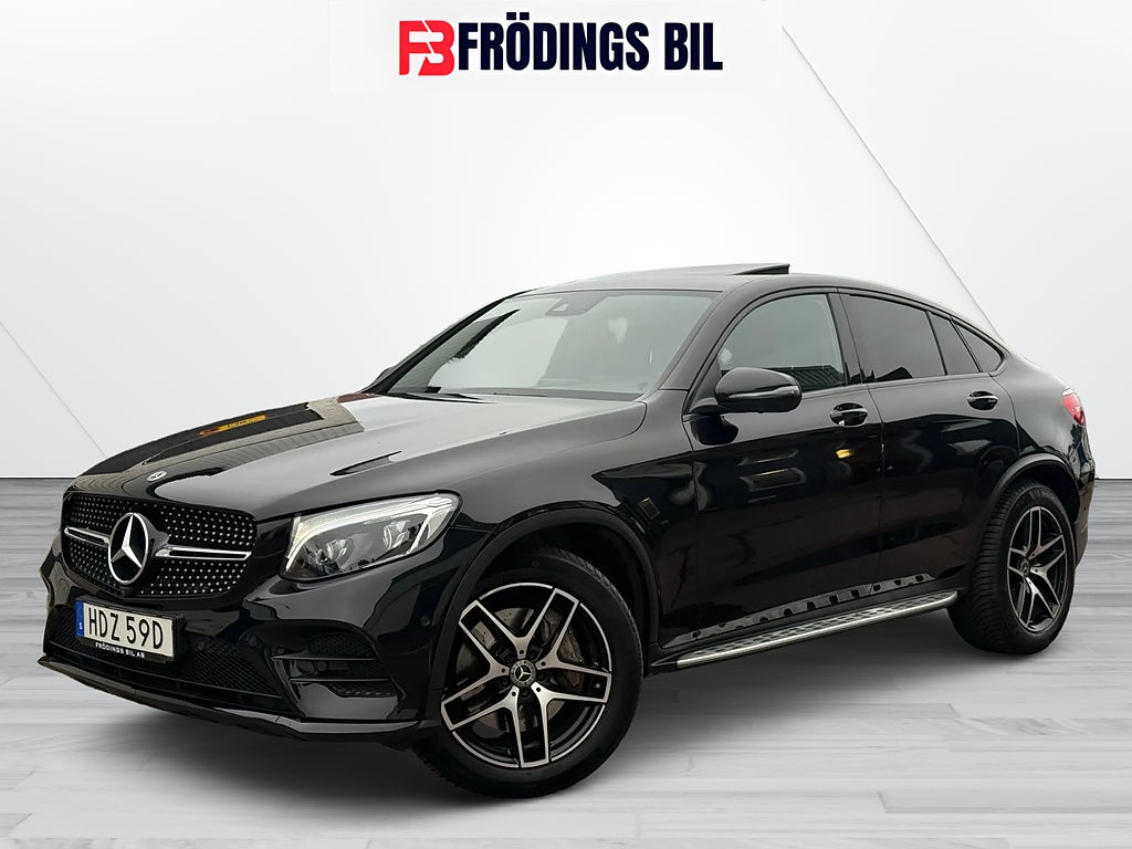 Mercedes-Benz GLC220 d Coupe 4MATIC 9G AMG Line/Drag/360°Kam/GPS/T-lucka/Burme