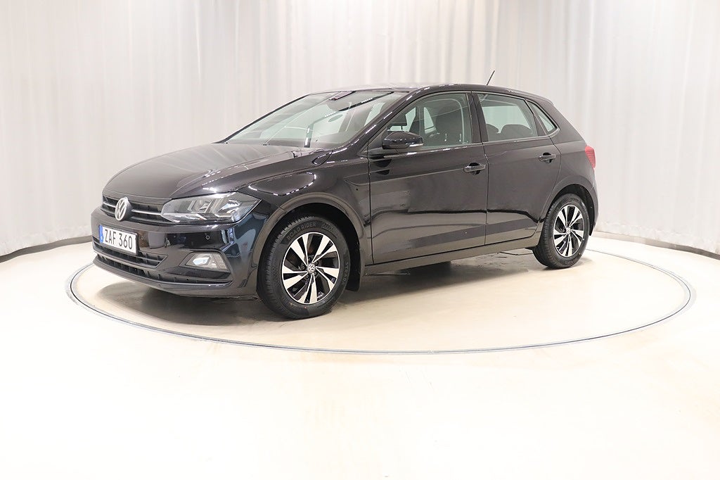 Volkswagen Polo 1.0 95hk Sensorer Carplay Adaptiv Farthållare 2018