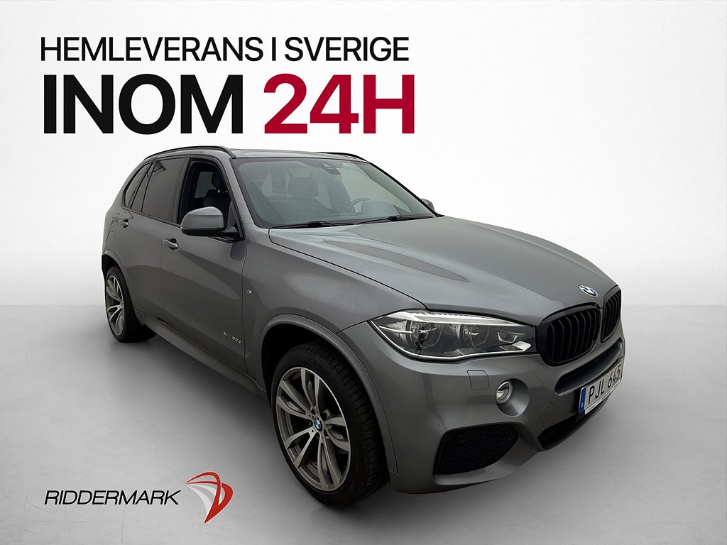 BMW X5 xDrive30d 258hk M Sport Pano Värm H/K HUD Skinn Drag
