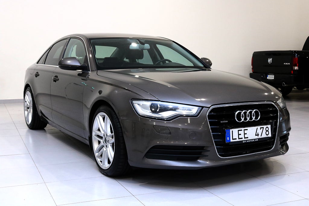 Audi A6 Sedan 3.0 TDI V6 quattro S Tronic 245hk/Drag / Helskinn