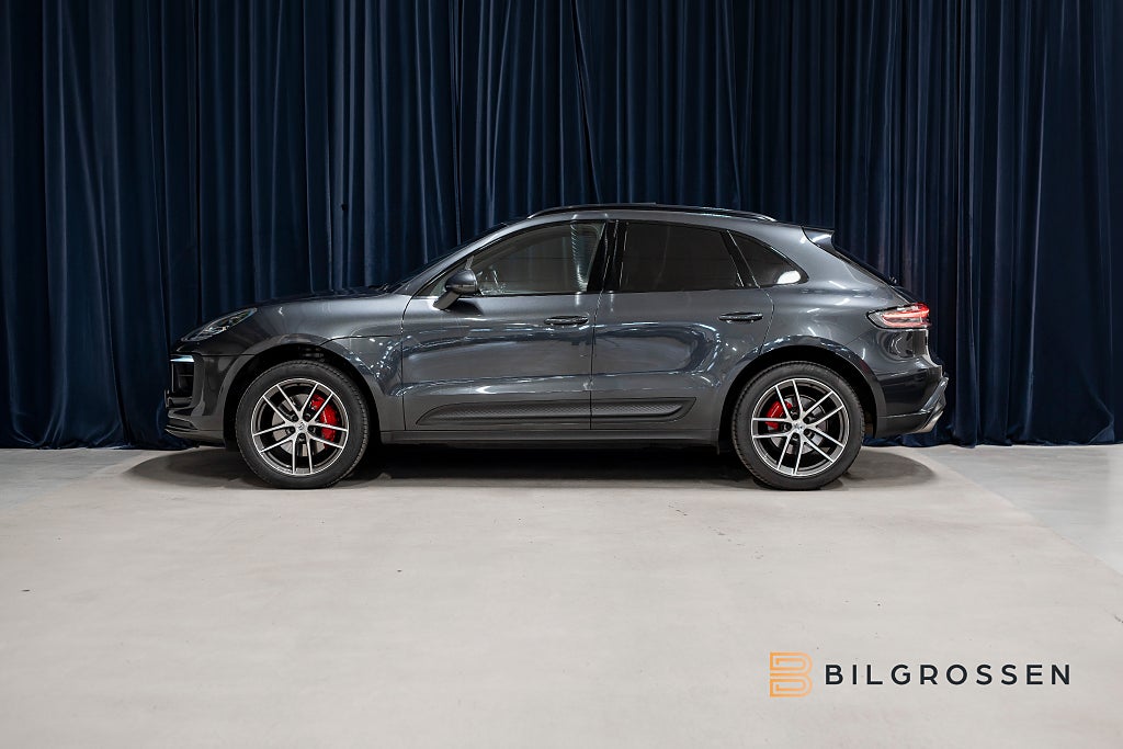 Porsche Macan S PDK Burmester Pano Adp Luftfjädring Drag