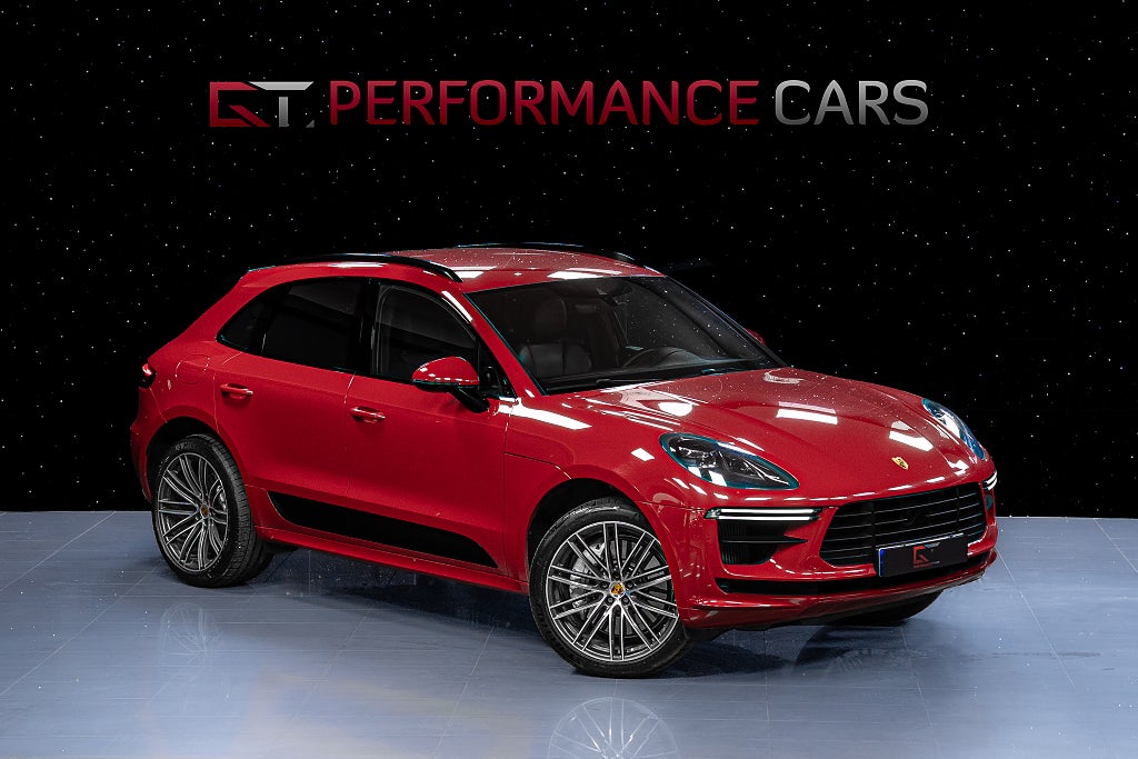 Porsche Macan Turbo PDK 18-vägs ACC Sportavgassystem BOSE 21" Värmare