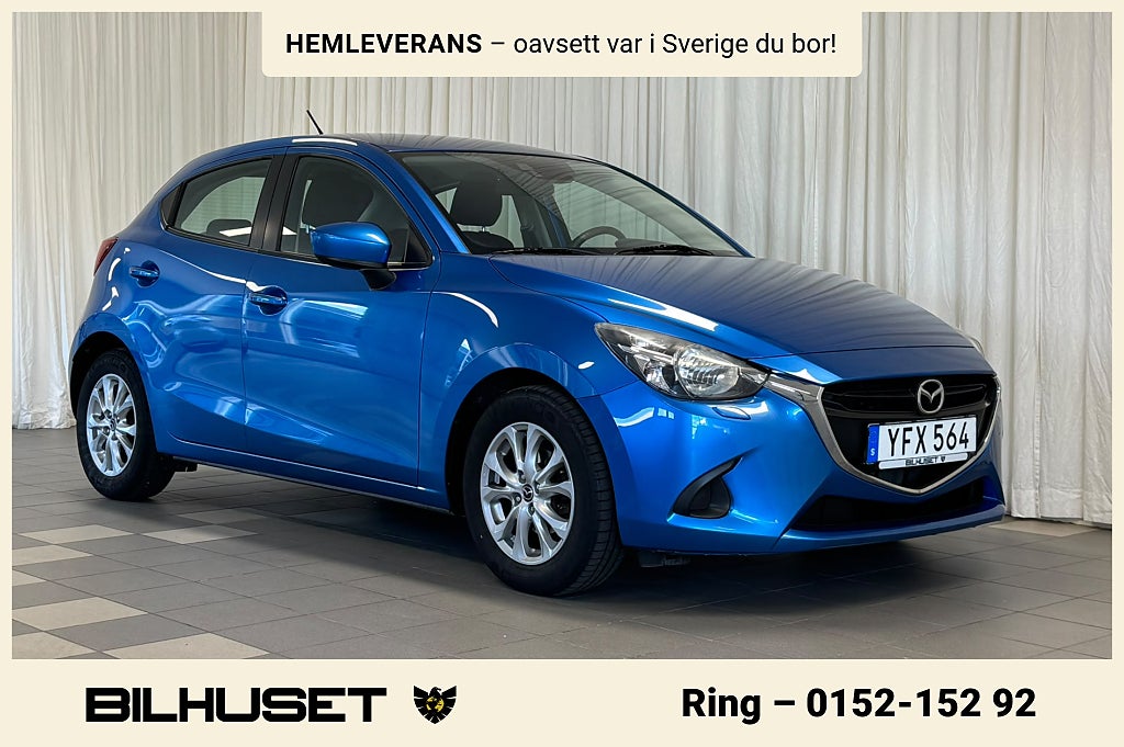 Mazda 2 5-dörrar 1.5 SKYACTIV-G  Farthållare Automat AUX