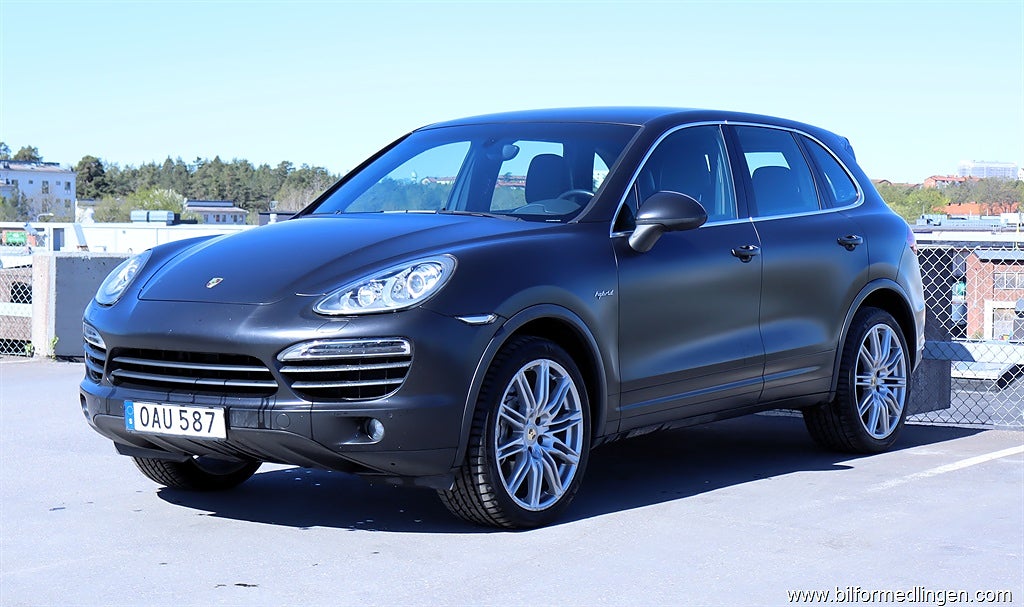 Porsche Cayenne S Hybrid 3.0 4WD 380hk S/V-hjul Drag Sv.såld