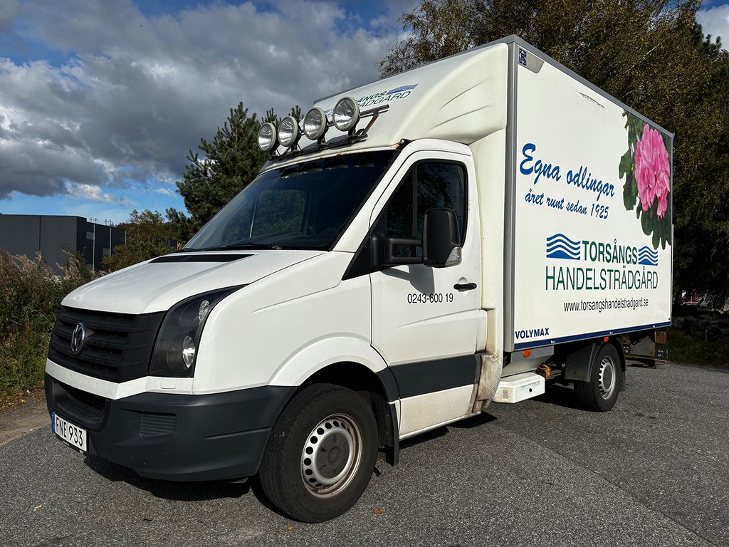 Volkswagen Crafter 35 Volymskåp Lift Drag MOMS/VAT 1Äg.Sv-Såld 