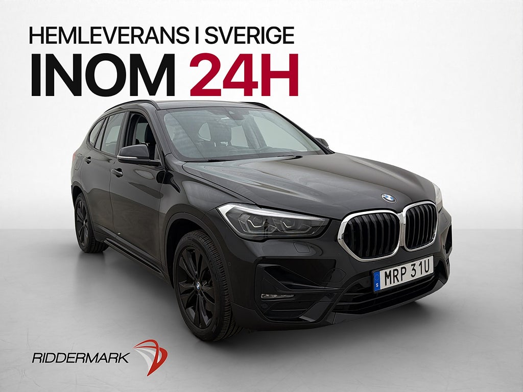 BMW X1 xDrive25e 220hk Sport line HUD Kamera Navi Skinn Drag