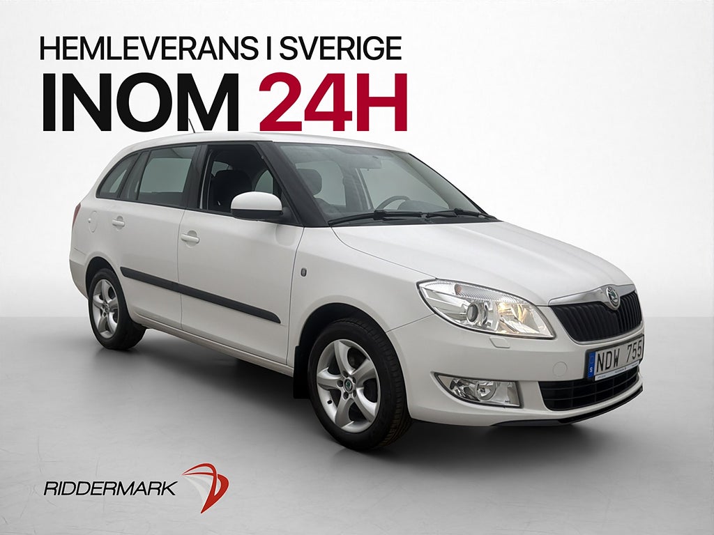 Skoda Fabia 1.2 TSI 86hk Elegance Sensorer 0,51l/mil