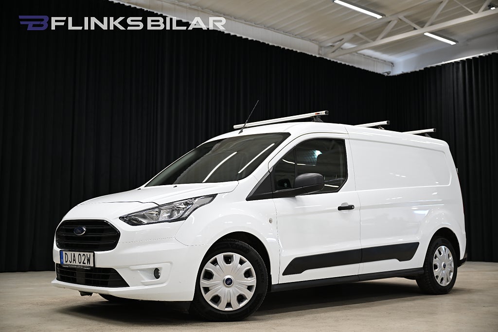 Ford transit Connect 100HK L2|Automat|Inredd|Dubbelgolv|EnÄgare|Moms